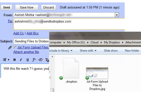 what is a dropbox for email