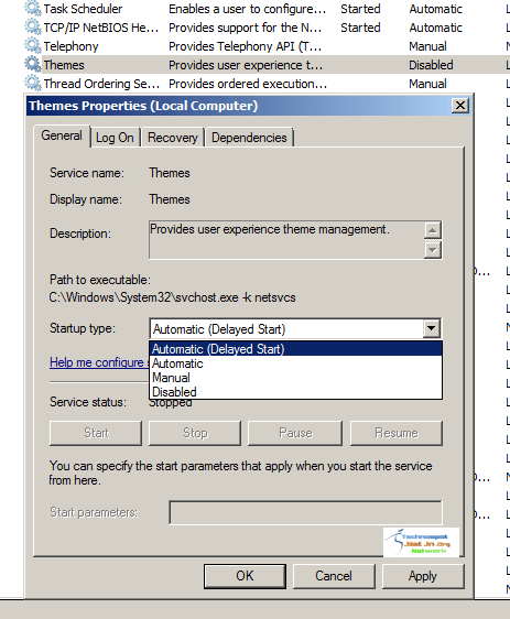 Enabling Themes in Windows Server 2008 R2