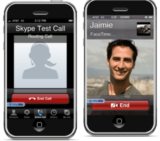 FaceTime Skype over 3G
