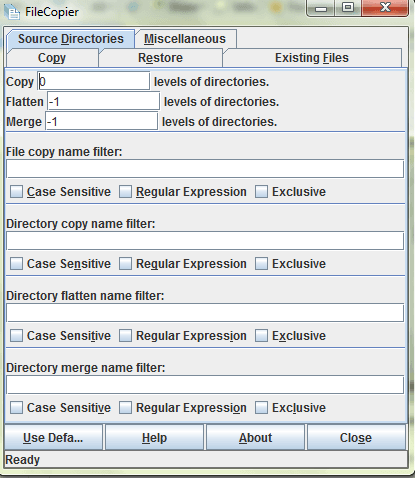 fastcopy copy exclude filters