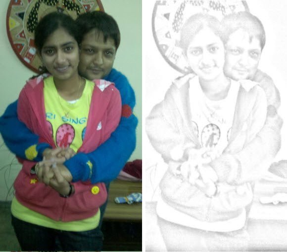 Free Android App to Convert Photos to Sketch Manav and Anusha Mishra