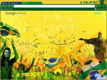 Free Download Brazil theme for Google Chrome