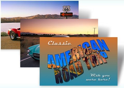 Free Download Classic American Road Trip theme for Windows 7