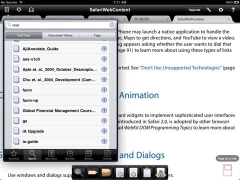 Free PDF Reader for iPad