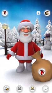Free Talking Santa for Android Christmas app