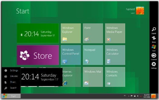 Free Windows 8 Skin Pack installer for Windows 7 and Windows XP