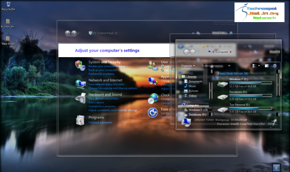 aero glass theme for windows 10