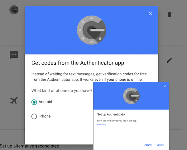 google authenticator app new phone