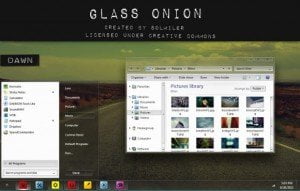 Glass Onion Theme Windows 7