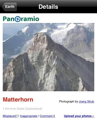 Google Earth Free app for iPhone