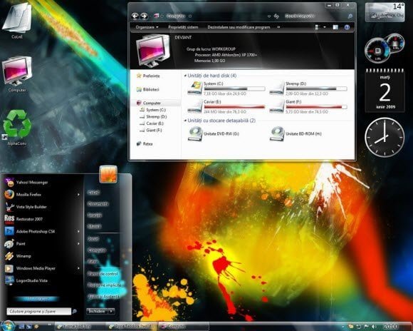 windows 7 themes free download