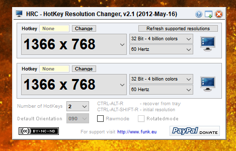 How To Quickly Change Monitor Resolution With Keyboard Shortcut