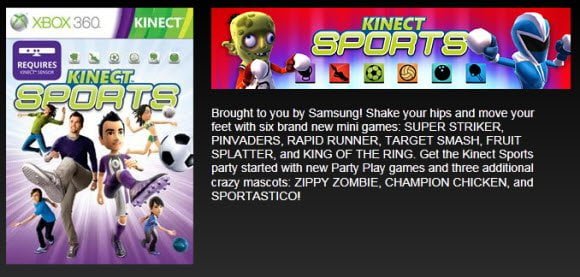 Kinect Sports Party Pack