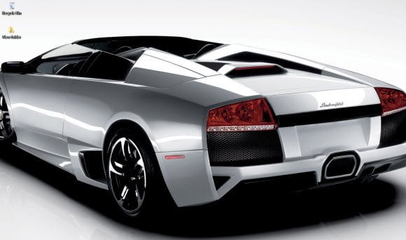 Lamborghini Theme for Windows 7 wall