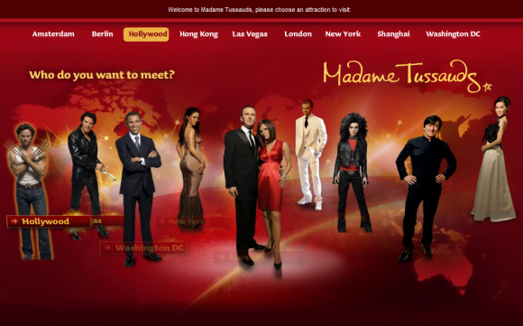 madame tussauds museum virtual tour