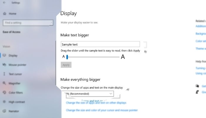 Fix Desktop Font Size not clear in Windows 11/10