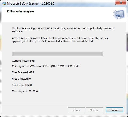 Microsoft Security Scanner
