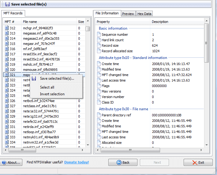 Correcting errors in the master file table mft mirror что это