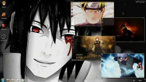 Naruto Shippuden Windows 7 Theme