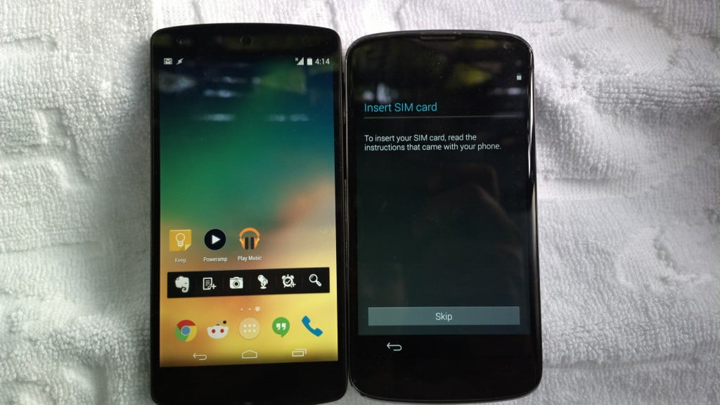 Nexus 5 Setup