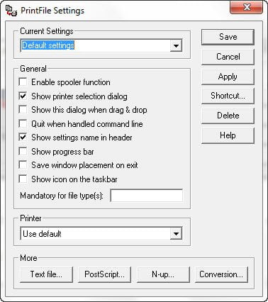 How to continuously auto print files from a folder (Windows)