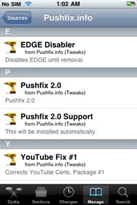 Pushfix iPhone4