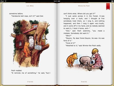 Read books on your iPad in Flip Style