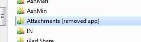 Removed App Folder
