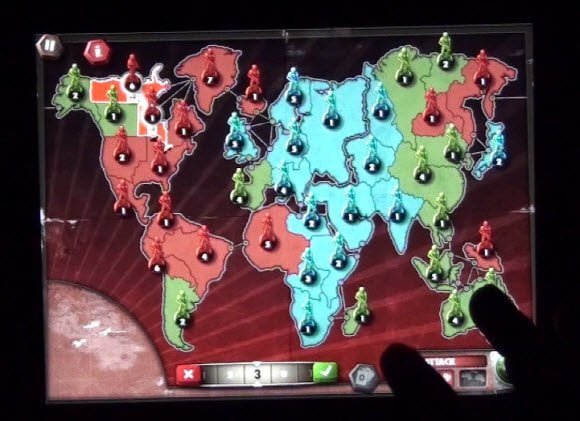 Risk game for iPad