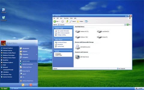 Download Free Windows XP themes and styles