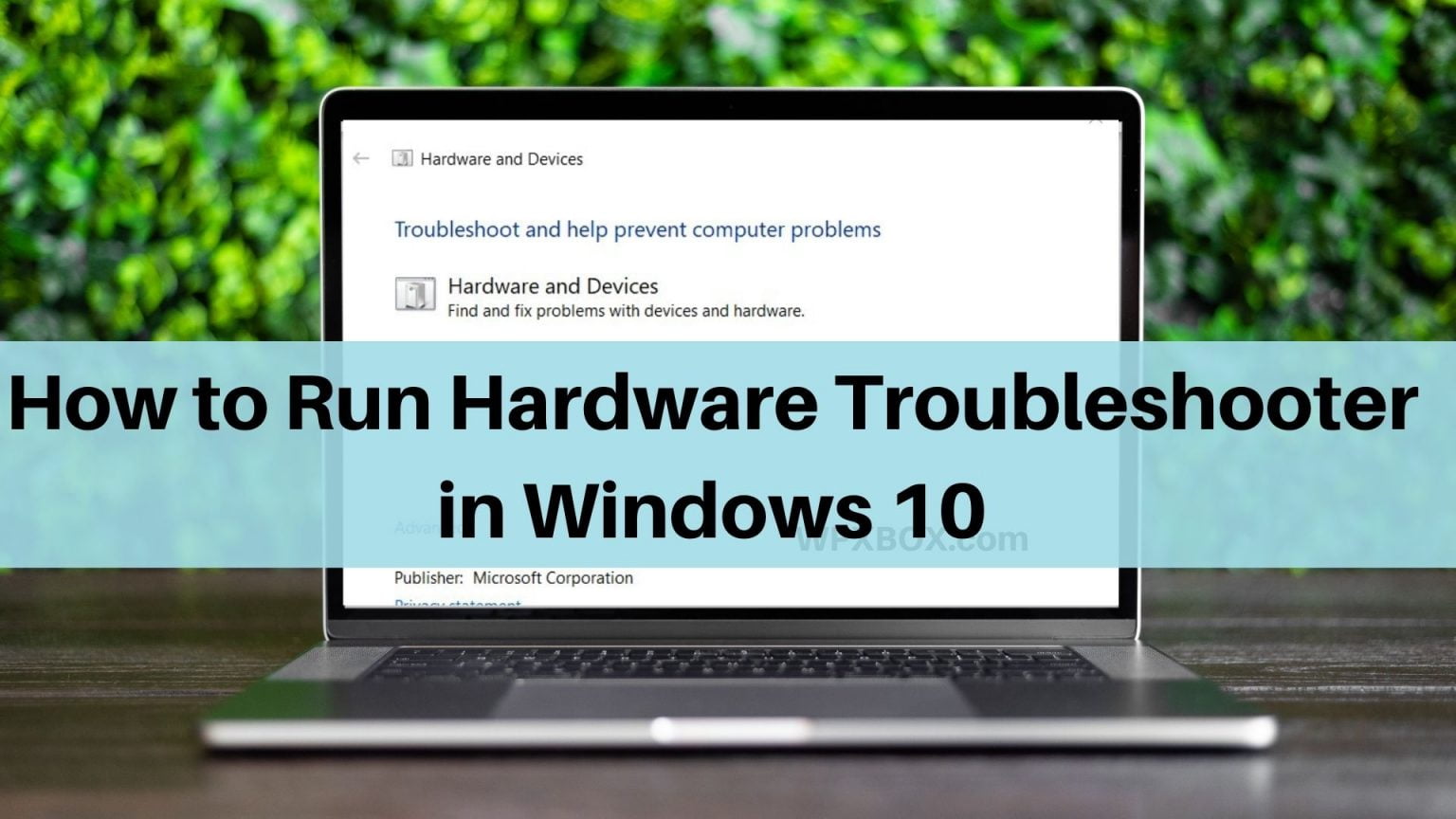 How to run Hardware Troubleshooter in Windows without Passkey