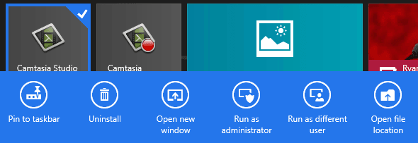 Run as Different user on Windows 8