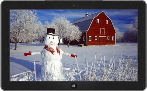 Snowman Theme for Windows 8