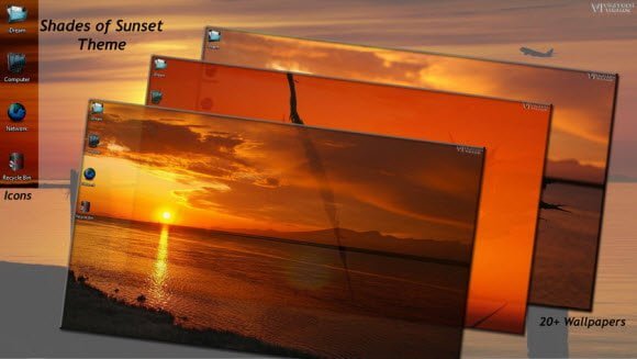 Sunset Theme for Windows 7