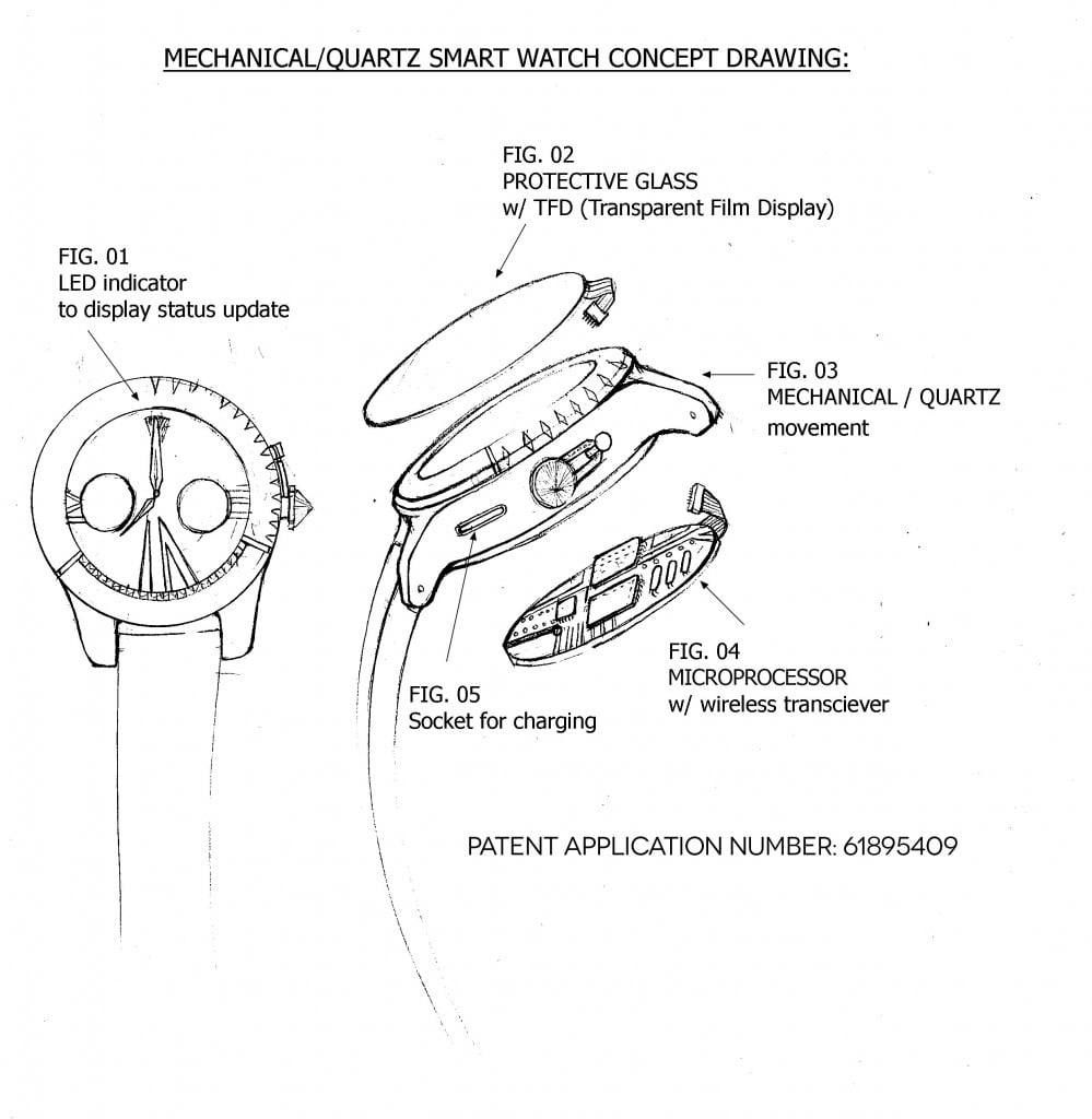 Swiss Smartwatch Patent
