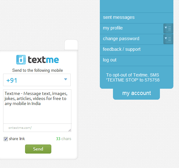 textme mod