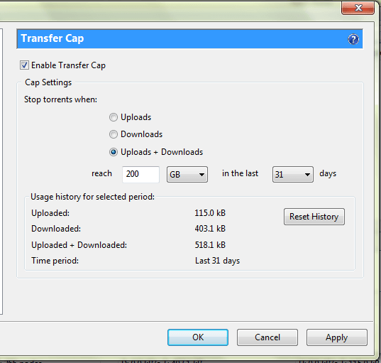 utorrent pro stopped downloading bandwidth set at 0