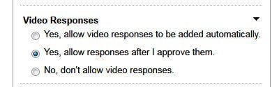 Video Responses on YouTube Videos