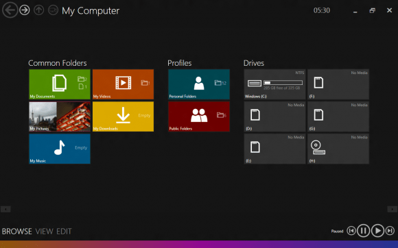 WPF Explorer for Windows 7 Windows 8
