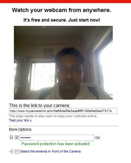 Watch your Webcam from Anywhere