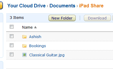 Web Amazon Cloud Drive