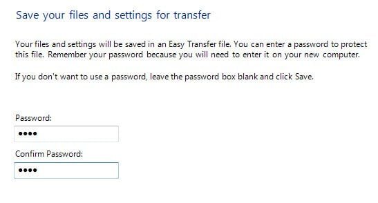 windows 7 how to transfer files to new computer