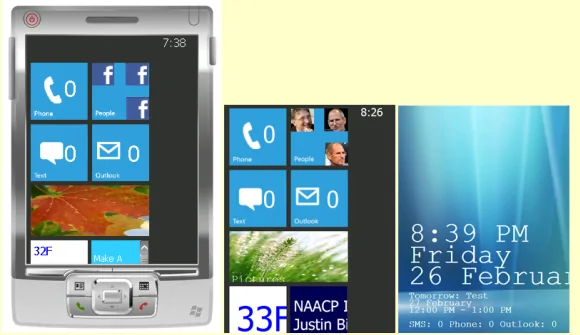 o Windows 7 Phone Tema