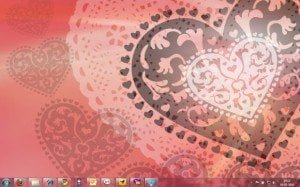 Windows 7 Valentines Theme