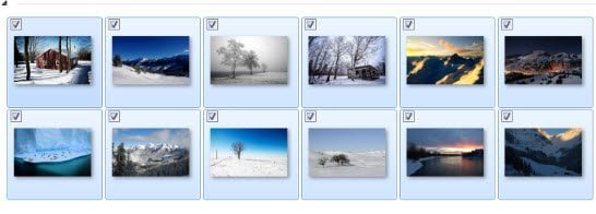 Windows 7 Winter Scenes
