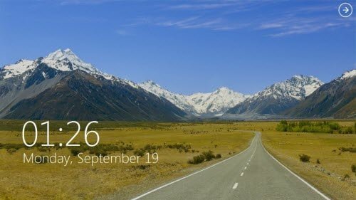 Windows 8 Lock Screen for Windows 7