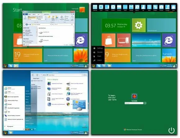 Windows 8 Theme for XP