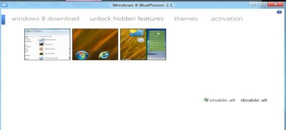 Windows 8 Unlock Features