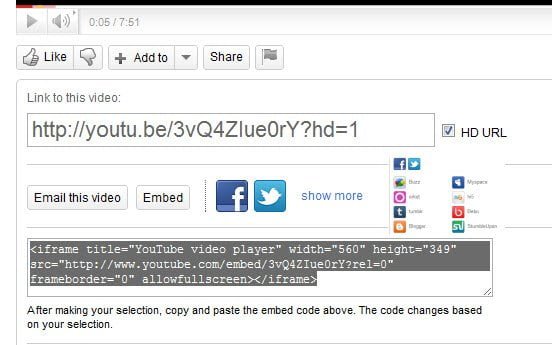 Grabbing Hd Url Of A Youtube Video Is Easy Now