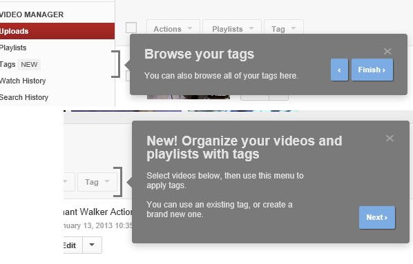 how to arrange youtube playlists